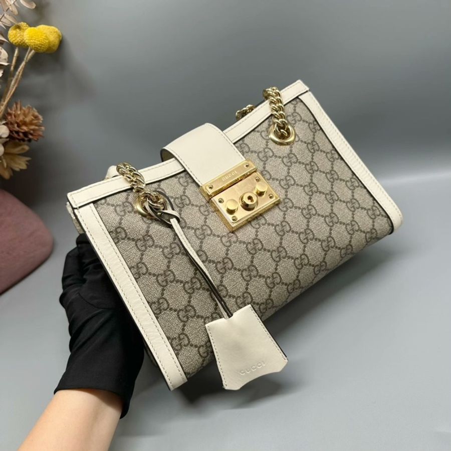 Gucci padlock 小號鏈條單肩包-4