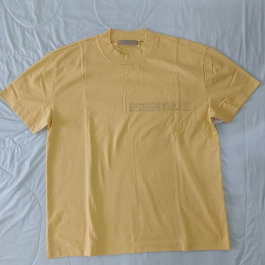 FOG Essentials 23SS T-Shirt Light Tuscan 芒果黃 棉短袖-1