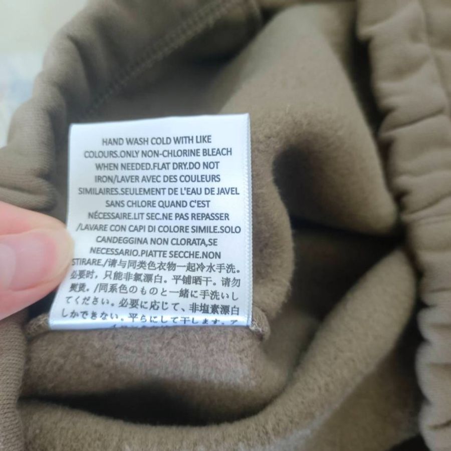 FOG Essentials 21FW sweat short Harvest 字體反光棉短褲-4