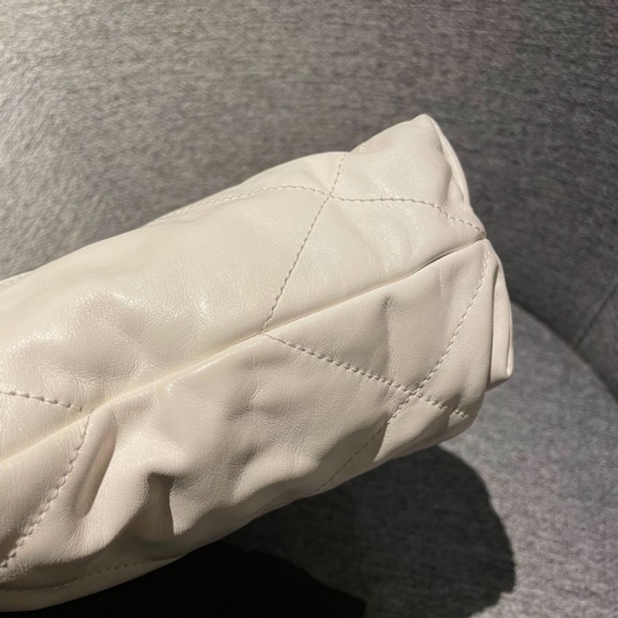 🔥香奈兒垃圾袋白金小號Chanel 22bag S🔥-71