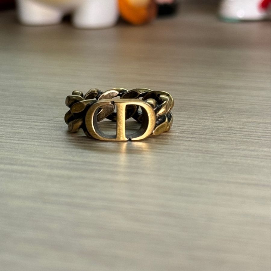 Dior 戒指 女生 仿舊刷色-0