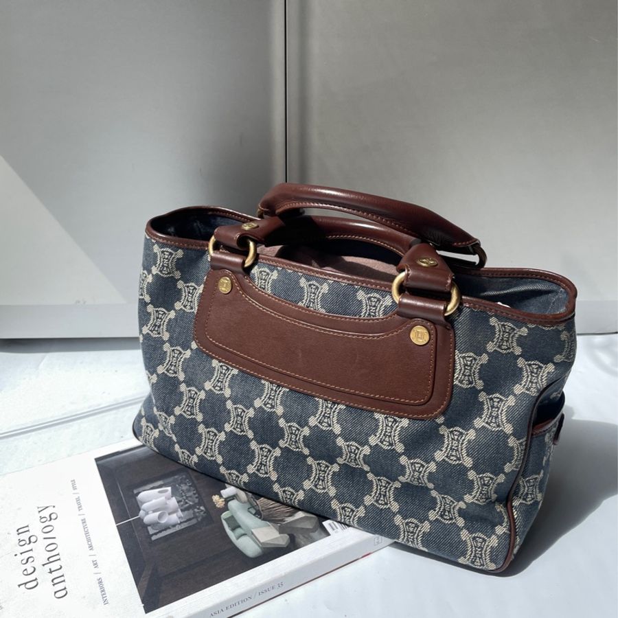 Celine 丹寧布 logo Boogie-0