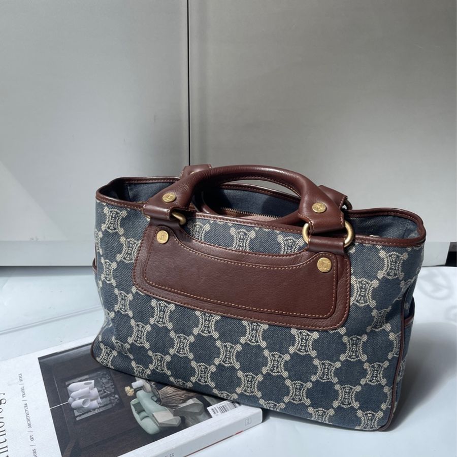 Celine 丹寧布 logo Boogie-1