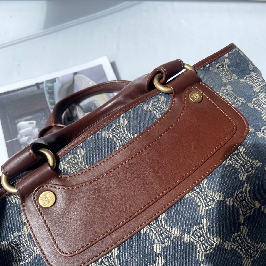 Celine 丹寧布 logo Boogie-2