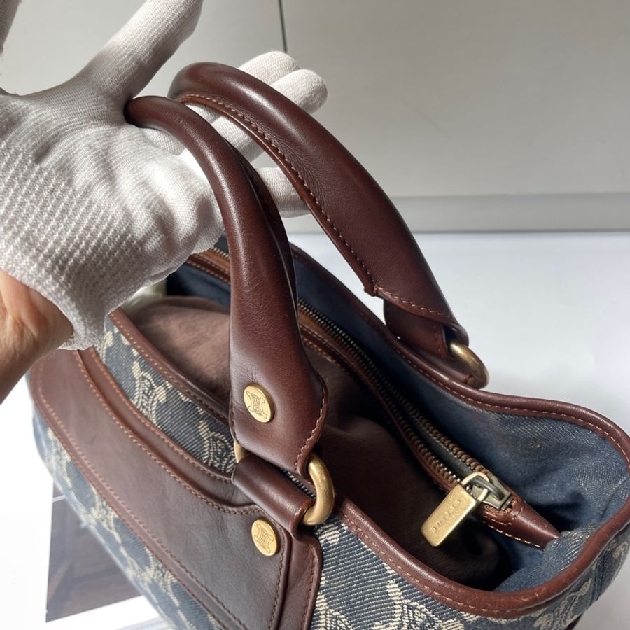 Celine 丹寧布 logo Boogie-4