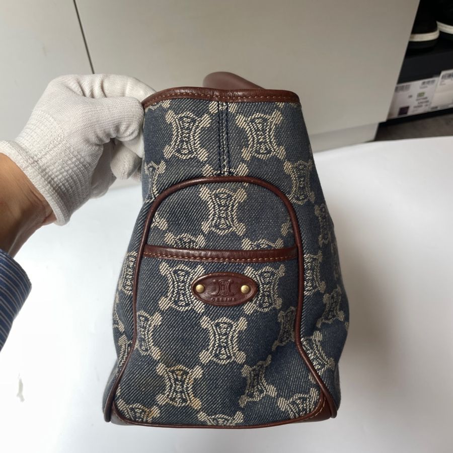 Celine 丹寧布 logo Boogie-17