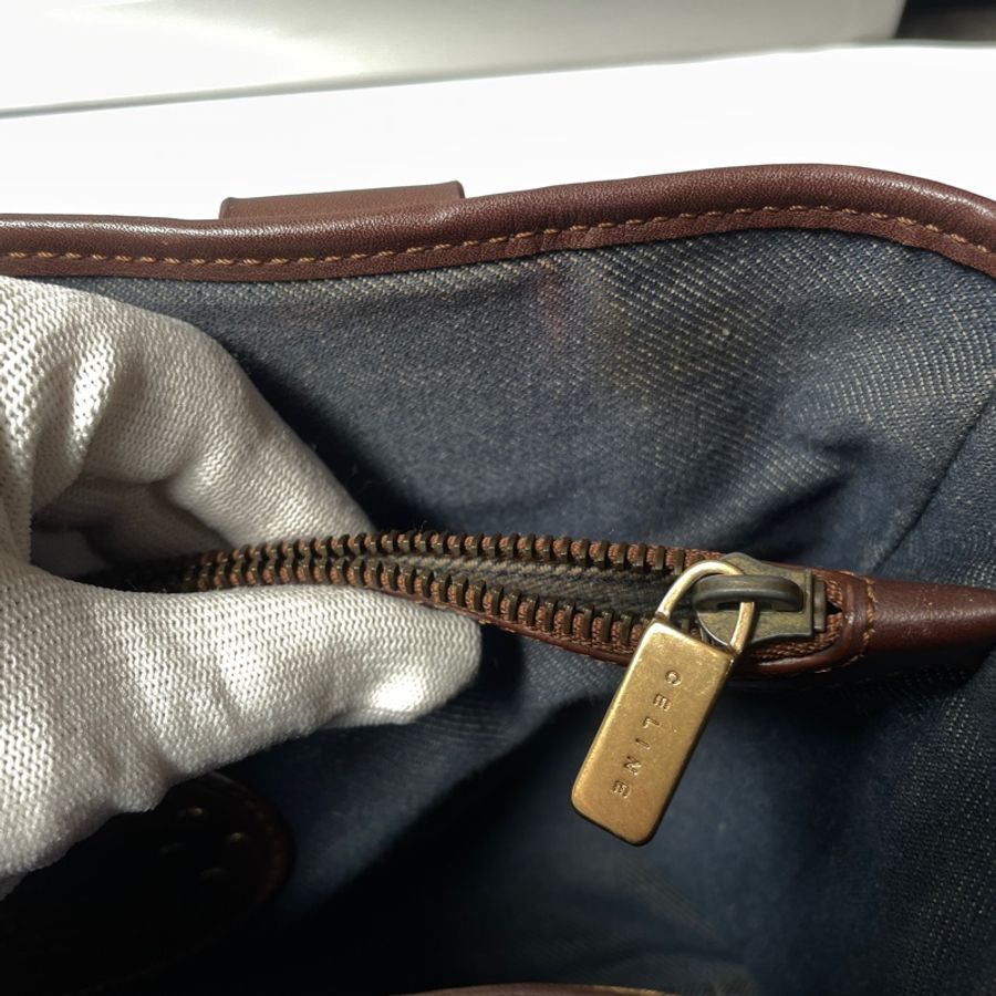 Celine 丹寧布 logo Boogie-21