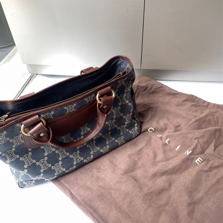 Celine 丹寧布 logo Boogie-33