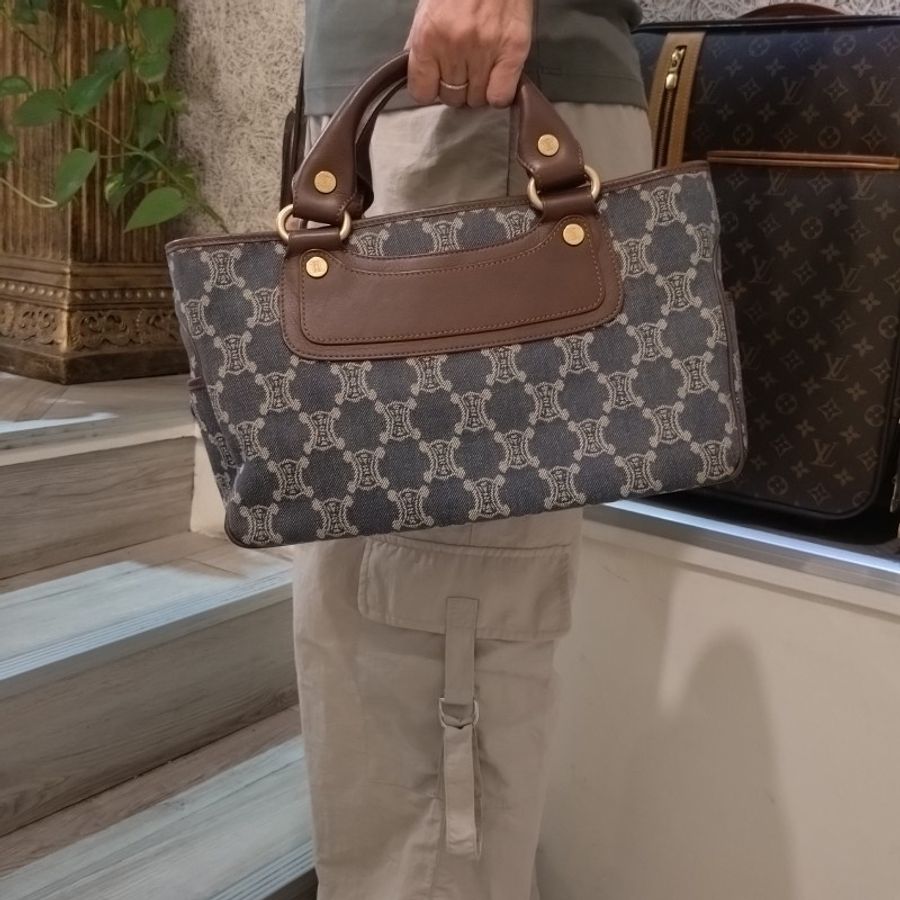Celine 丹寧布 logo Boogie-29