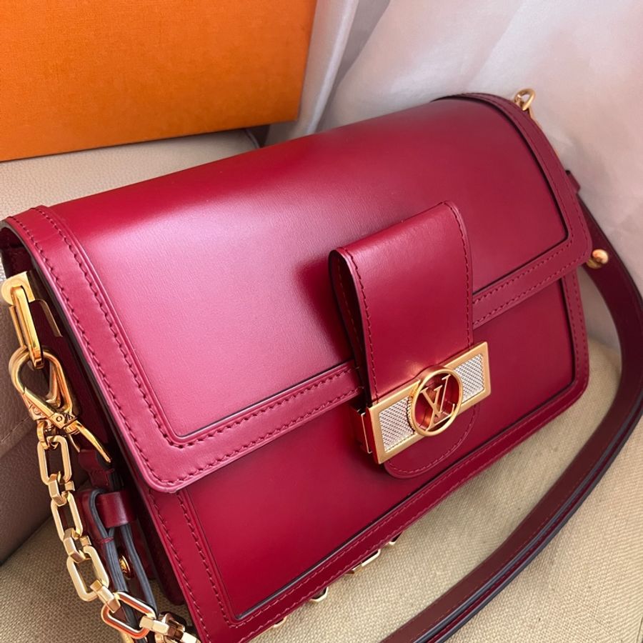LV Dauphine MM全牛皮達芙妮（中號）-1