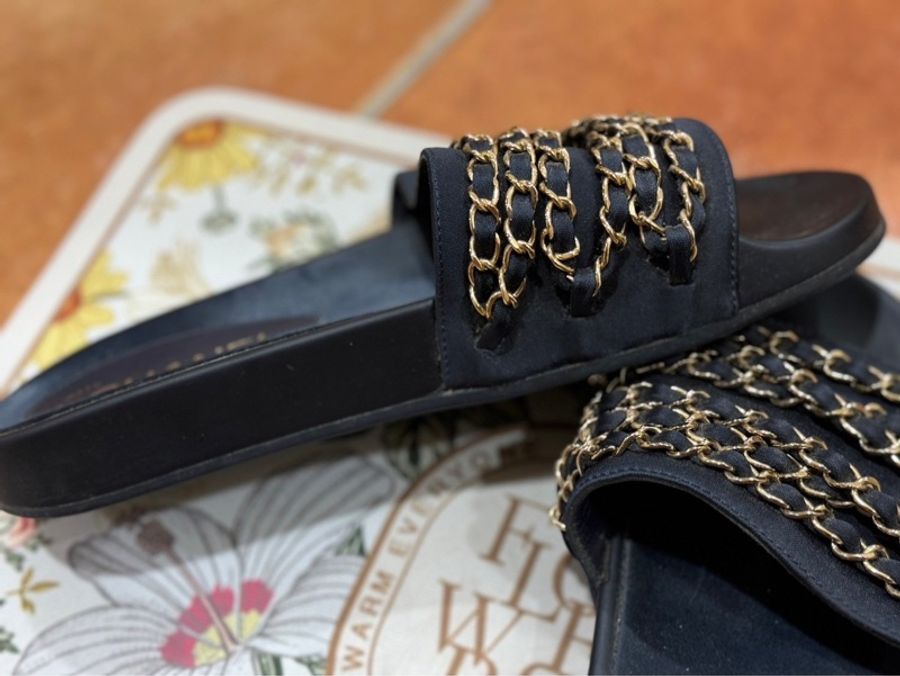 Chanel 鏈條拖鞋 37號-46