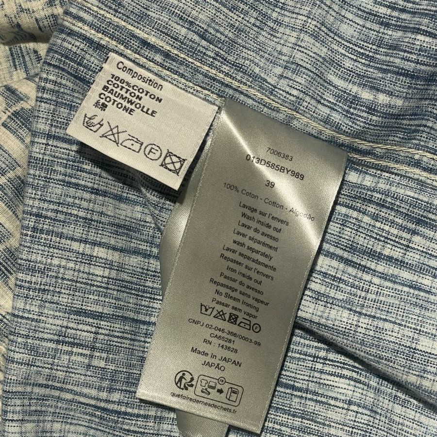 Dior×Stussy聯名款滿印提花襯衫外套 39號-8