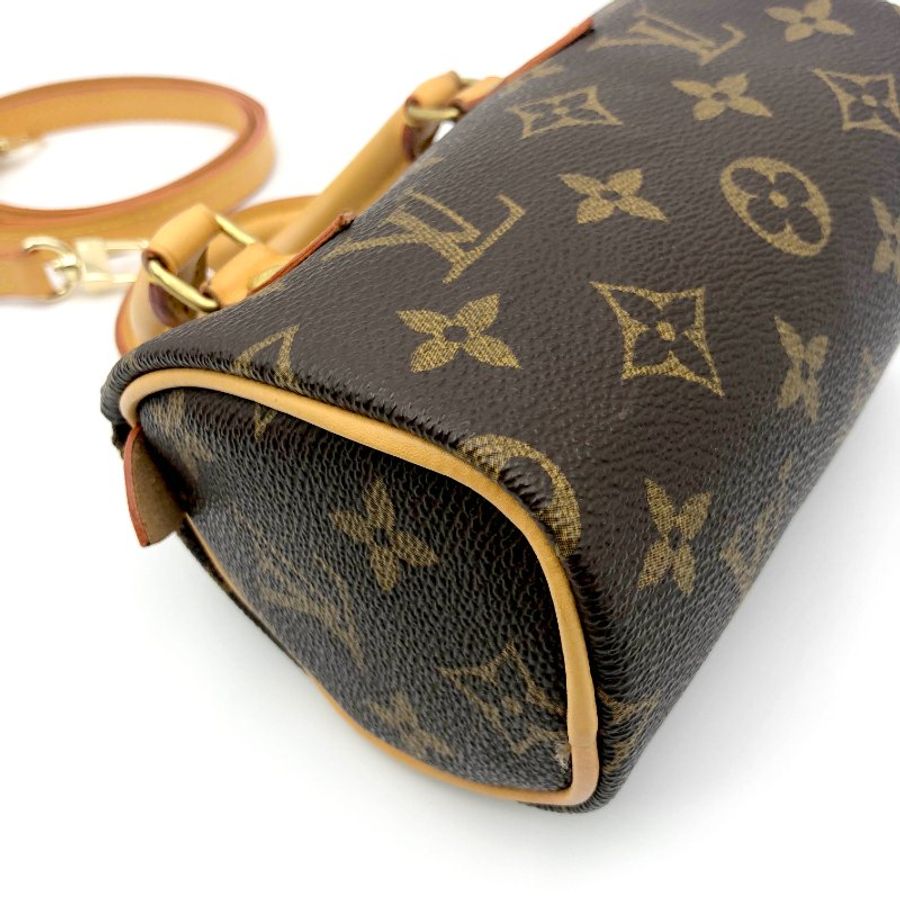 Louis Vuitton 經典老花 迷你speedy Nano,LV,mini,小廢包,隨身包,二手真品,正品,現貨,免運-20