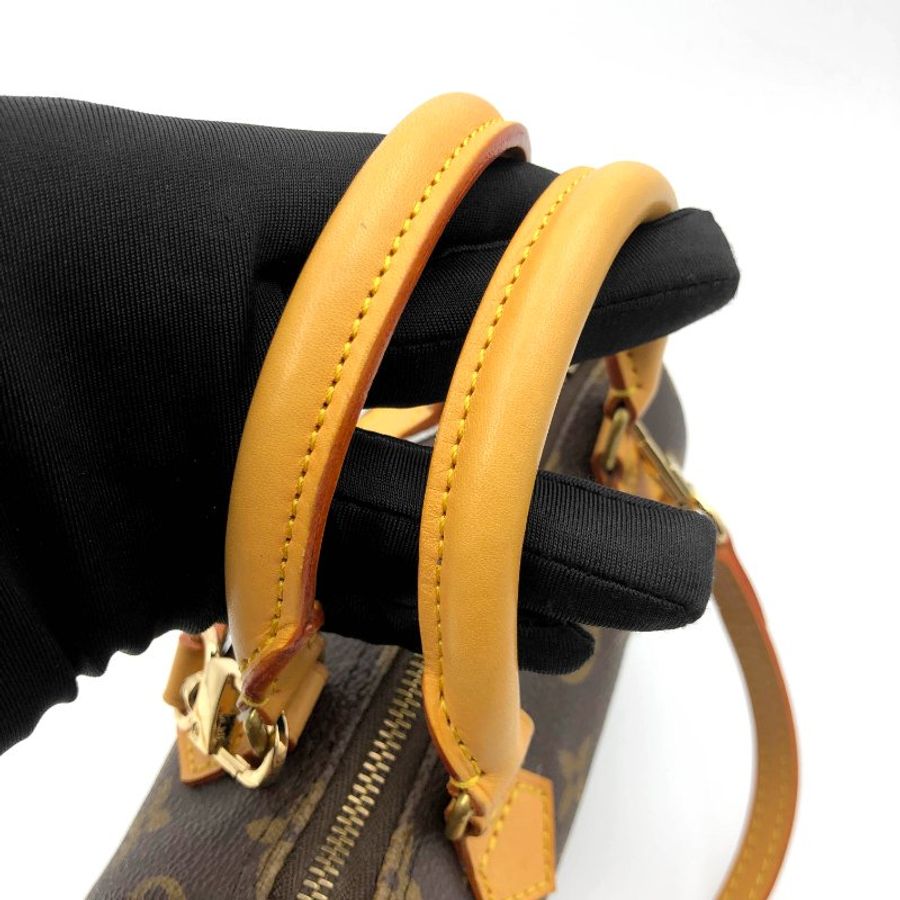 Louis Vuitton 經典老花 迷你speedy Nano,LV,mini,小廢包,隨身包,二手真品,正品,現貨,免運-23