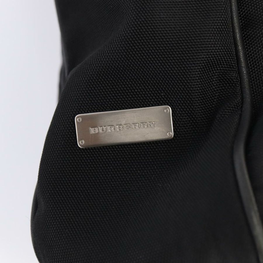 【日本直送】BURBERRY Nova 格紋手提包,皮革尼龍材質,兩用,黑色,正品 bs16211-17