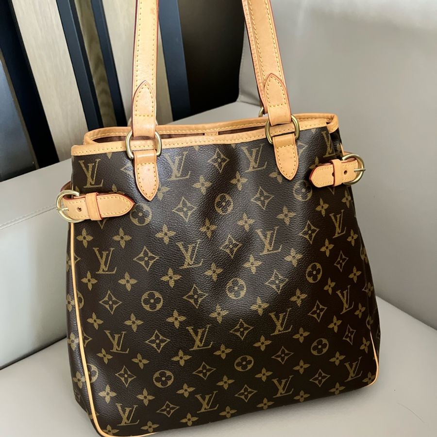 LV 經典花紋直立式名媛包-0