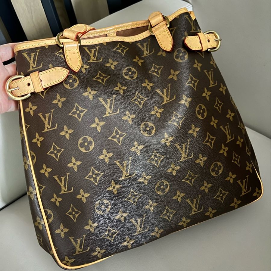 LV 經典花紋直立式名媛包-5