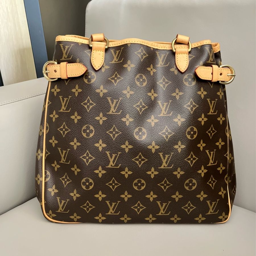 LV 經典花紋直立式名媛包-10