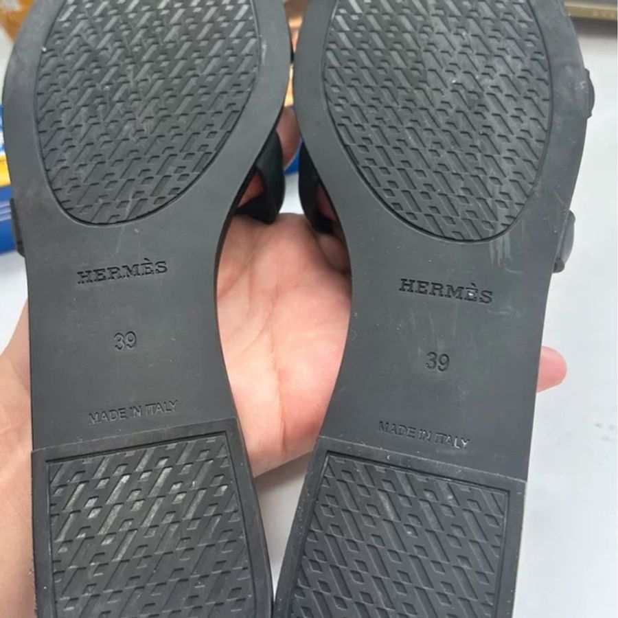 hermes 拖鞋 39號 整體很新-4