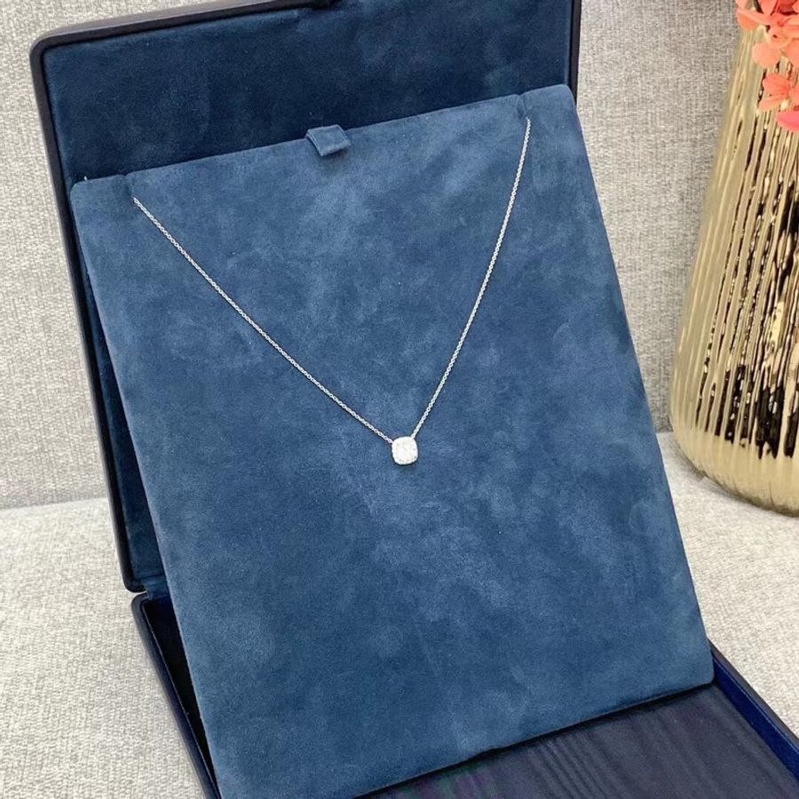 Harry Winston 海瑞溫斯頓1克拉豪華鑲嵌項鍊,主鑽1.01ct,顏色f,淨度vs2-6
