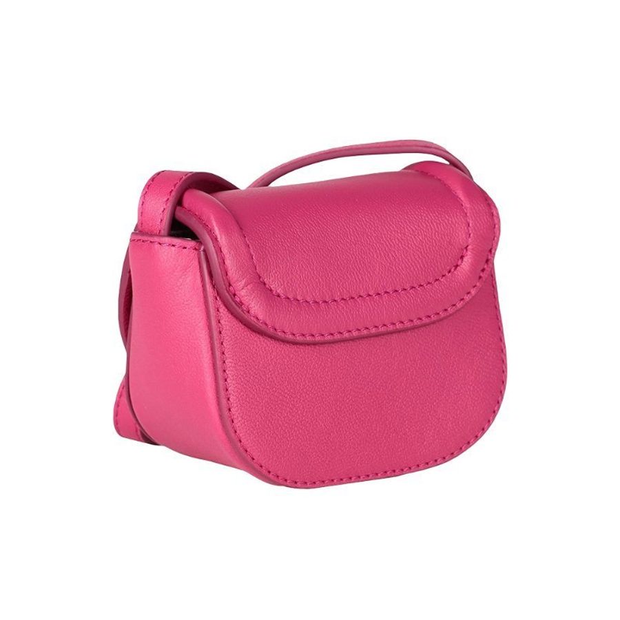 See By Chloe Micro Mara Crossbody Bag for Women in Magnetic Pink (CHS23WPB26388-6Q4)-2