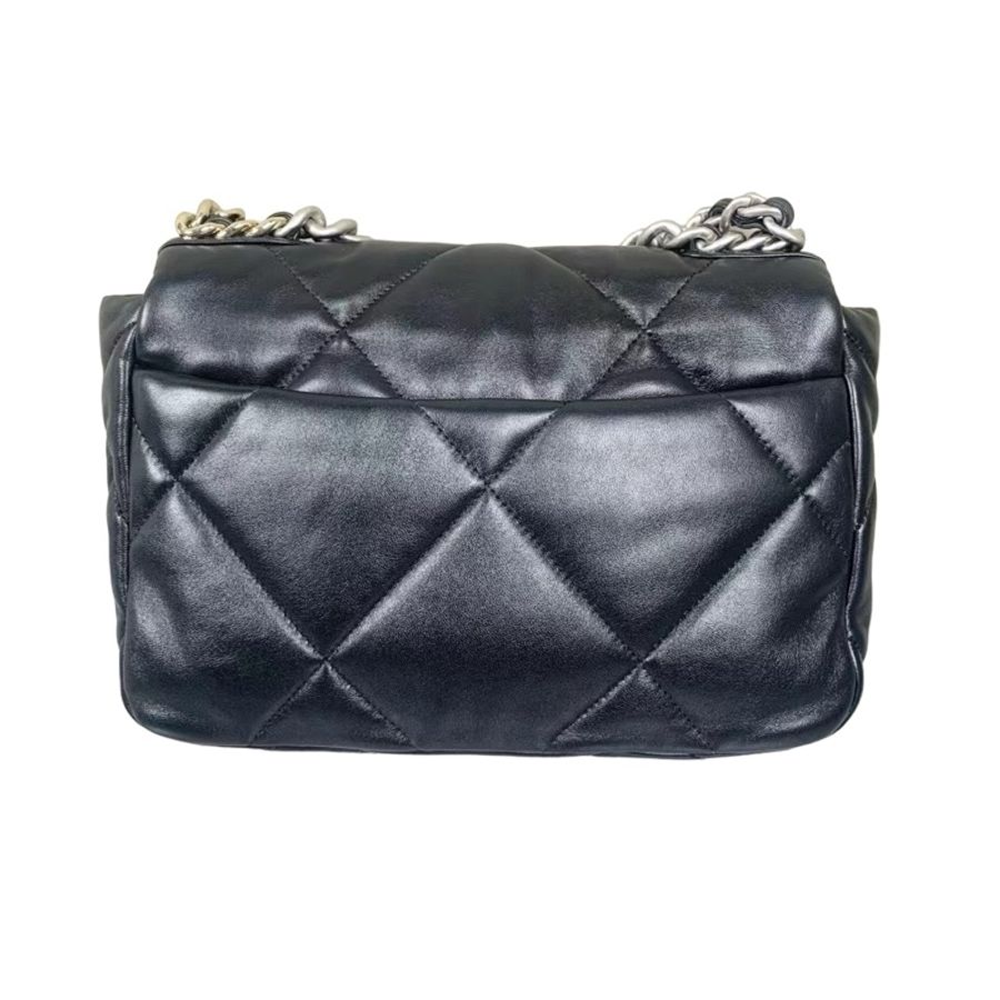 Chanel 19bag small 銀扣-2