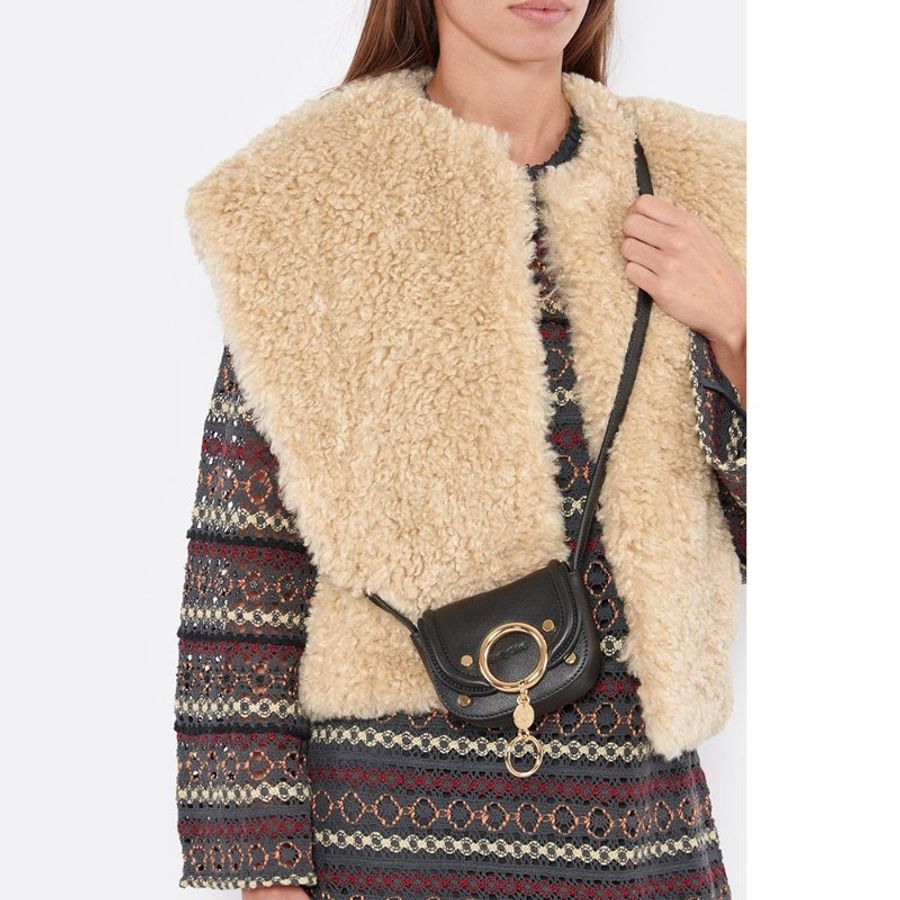 See By Chloe Micro Mara Crossbody Bag  - CHS23WPB26388-001-4