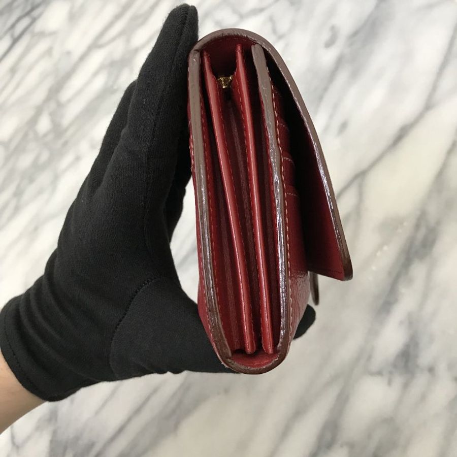 LV 路易威登 Louis Vuitton Le Favori Suhari Leather Wallet / Purse (with Coin Pocket) 皮夾 / 手拿包 / 錢包 / 手提包 肩背包 側背包 斜挎包 零錢包-19
