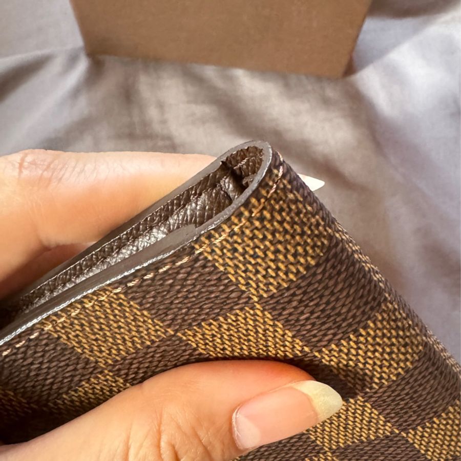 👨 Louis Vuitton 棋盤格男士短夾-10