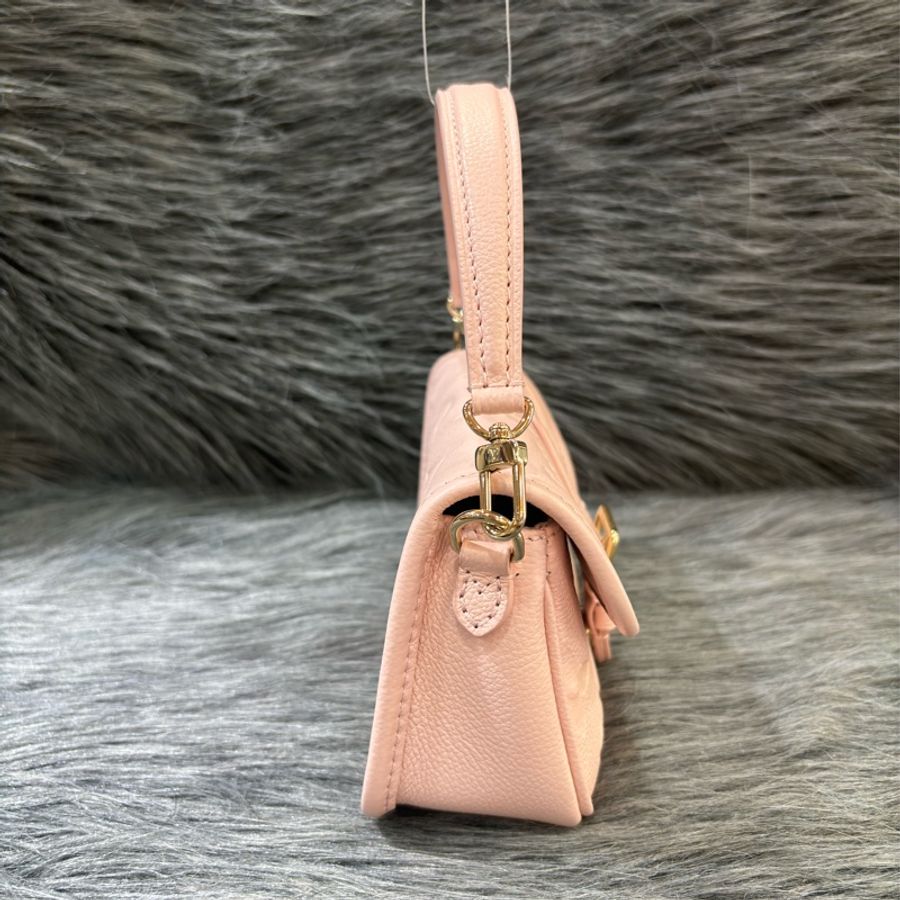 LV M83566 Nano Diane 粉色 壓紋 Empreinte 皮革 手提包 手拿包 肩背包-2