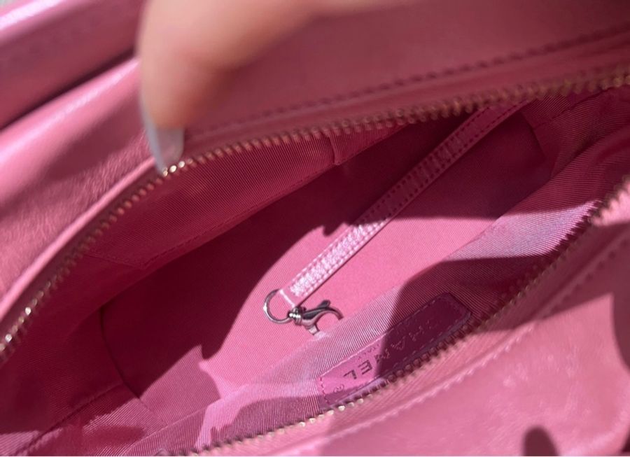 Chanel 玫瑰金流浪包小號💖帶手把💖全網唯一💖限量款-10