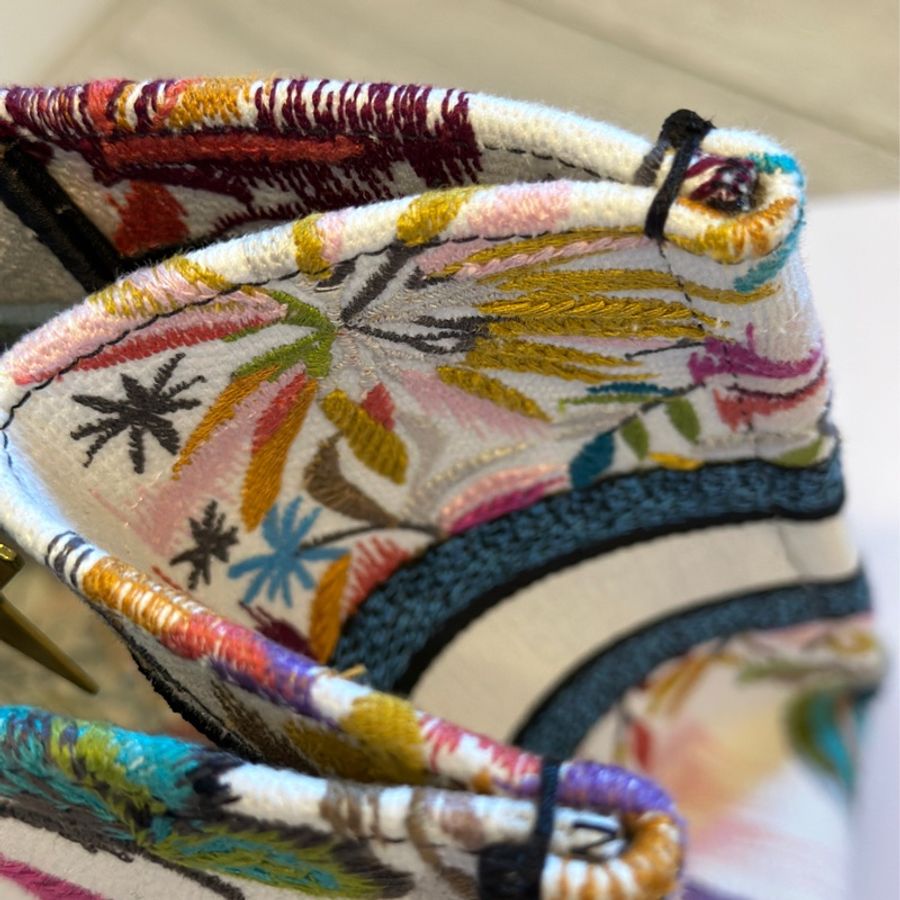 Dior Book Tote 中款 季節限定刺繡 托特包-5