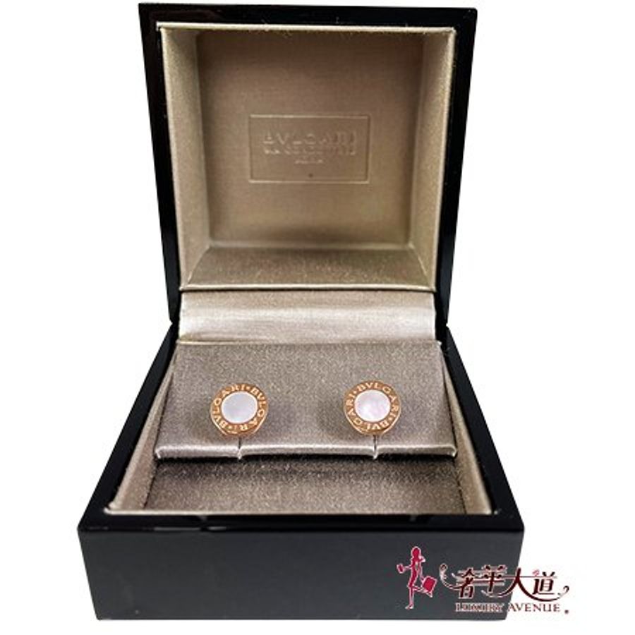 Bvlgari寶格麗 750玫瑰金珍珠母貝Bvlgari Bvlgari耳環-0