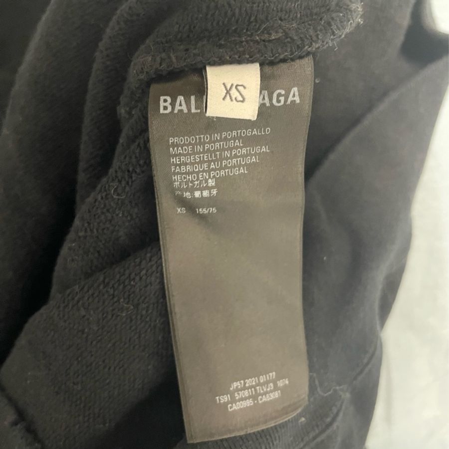 Balenciaga BB 剪刀logo 帽T-9