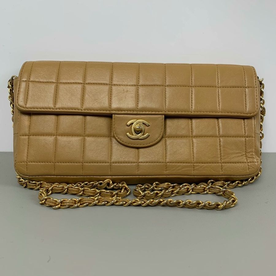 Chanel 香奈兒 vintage 中古包冰格鏈條包-0