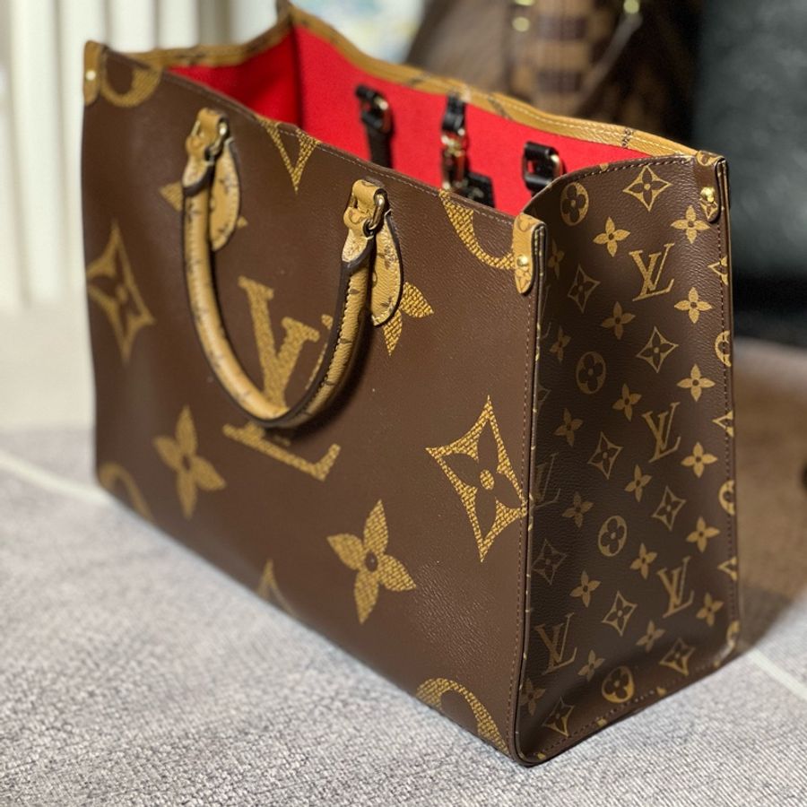 Louis Vuitton onthego mm 中號 最新晶片款-2