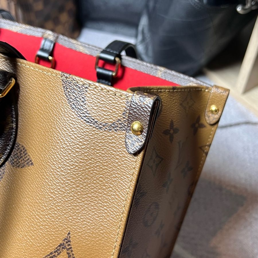 Louis Vuitton onthego mm 中號 最新晶片款-10
