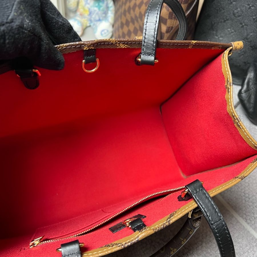 Louis Vuitton onthego mm 中號 最新晶片款-15