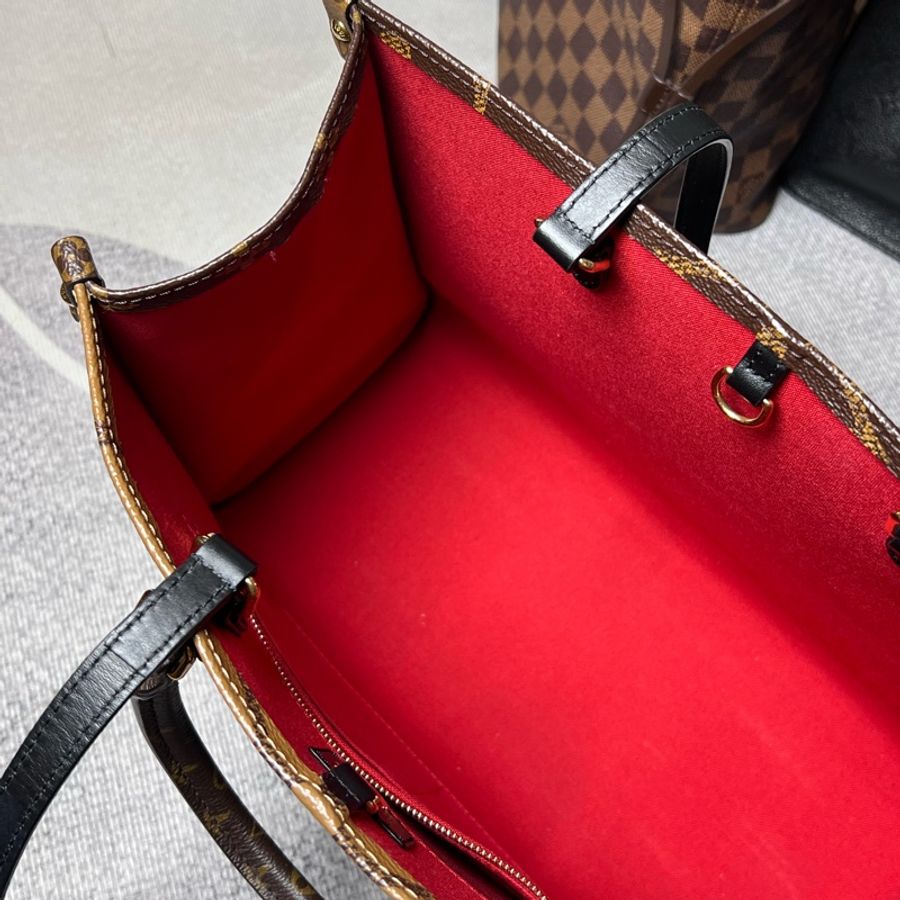 Louis Vuitton onthego mm 中號 最新晶片款-16
