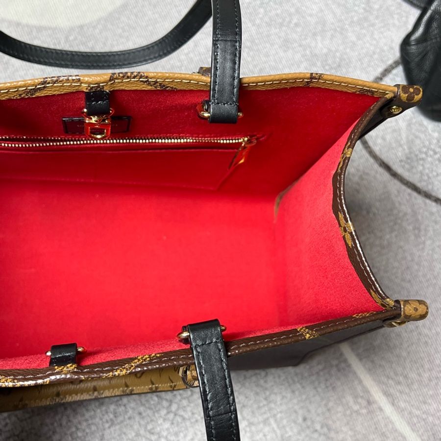Louis Vuitton onthego mm 中號 最新晶片款-18