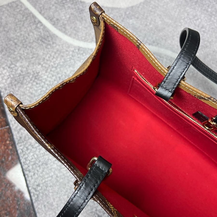 Louis Vuitton onthego mm 中號 最新晶片款-19