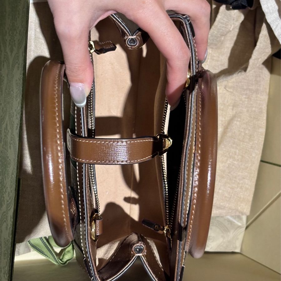 Gucci Jackie1961 小型揹帶托特-8