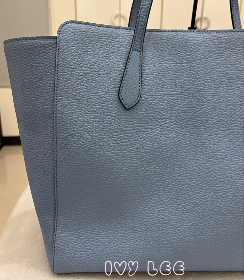 Gucci Swing 354397 水藍色 托特包 肩背包 手提包 二手精品-18