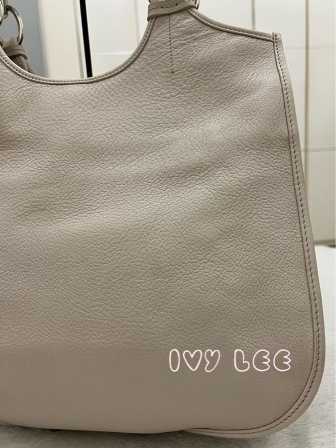 Dior Tooth Bag White Silver Leather 肩背包 手提包 米白色VINTAGE 二手精品-24