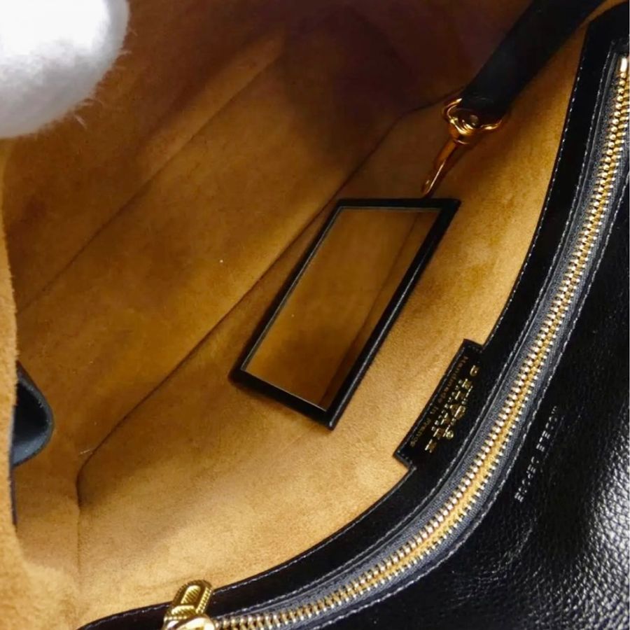 極新 DELVAUX 頂級皮革 側背包肩背包-5