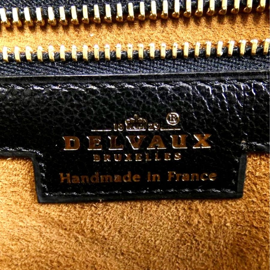 極新 DELVAUX 頂級皮革 側背包肩背包-15