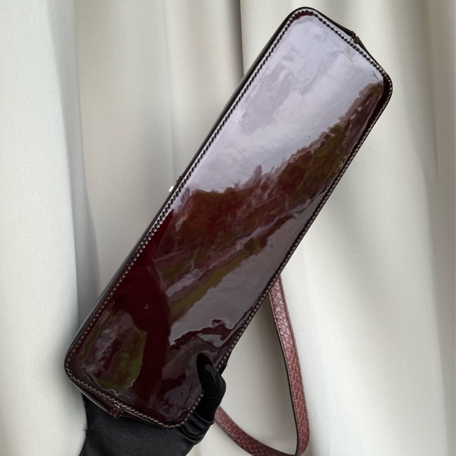“🍾限時直播下殺+國慶🍻”(近全新膠膜未撕)Cartier 卡地亞 珍稀皮革 限量極難入手款 肩背包 腋下包 手提包-15