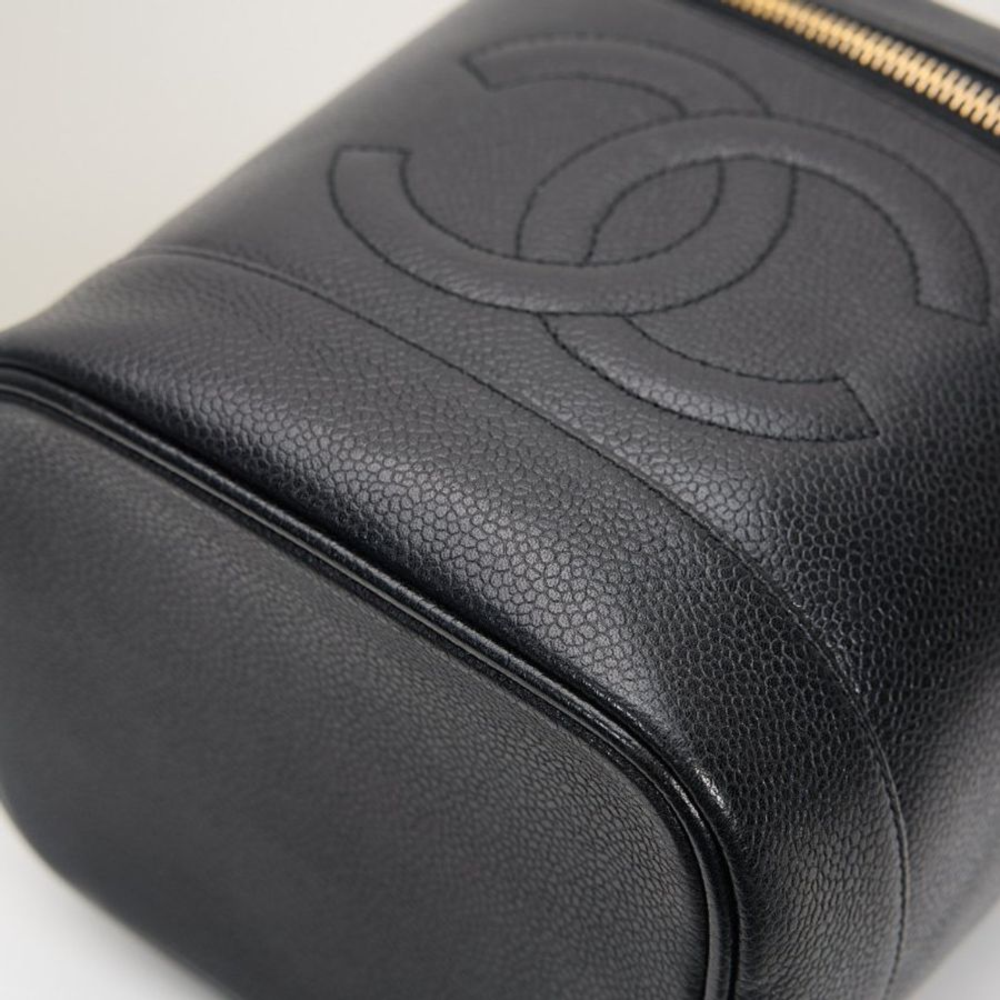 Chanel Vintage 化妝包-13