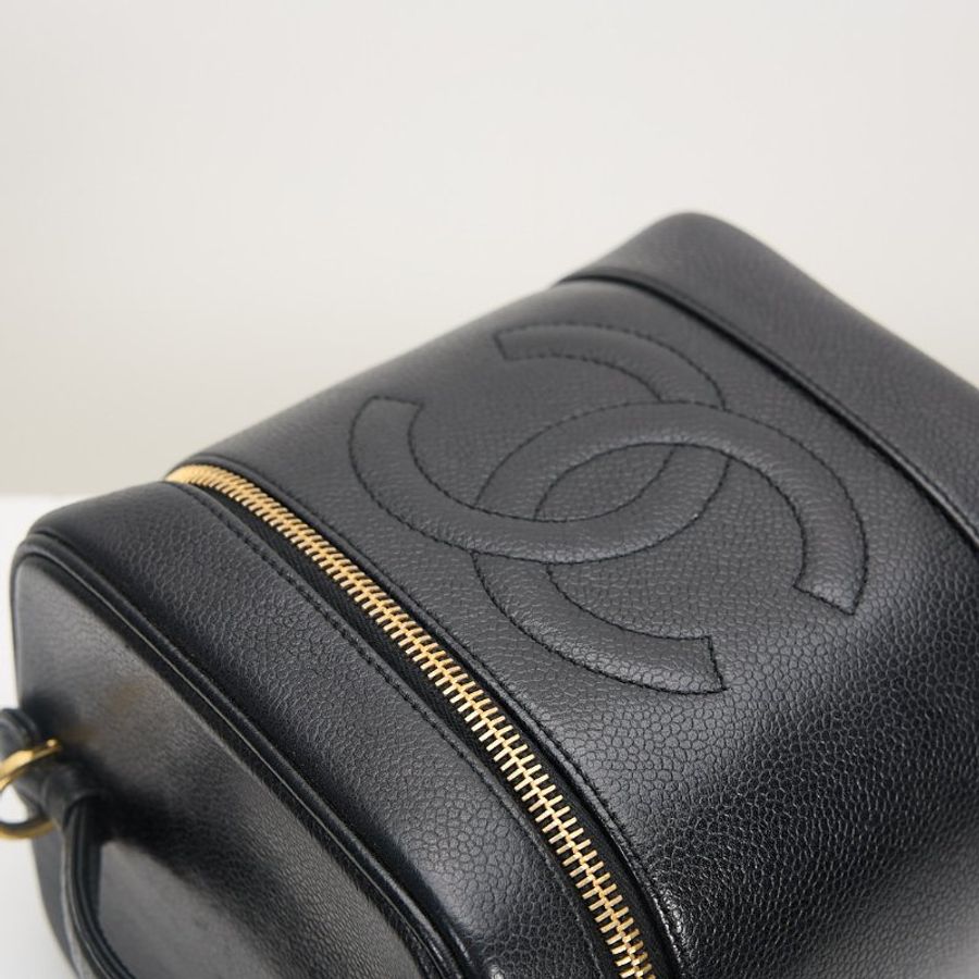 Chanel Vintage 化妝包-16
