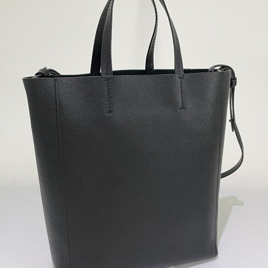 Celine Vertical Cabas Tote Grained Calfskin Small Black 賽琳豎款 Cabas 托特包 粒面小牛皮 小號 黑色-2